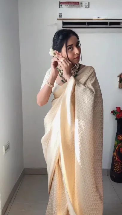 Ready to wear saree uploaded by Ashapura Saree  on 8/4/2023