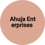 Business logo of Ahuja enterprises