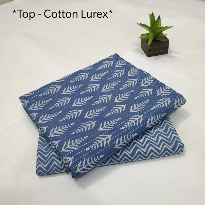 Cotton combo sets top and bottom   uploaded by Print factory bagru on 8/4/2023