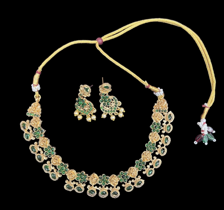 Necklace set uploaded by Kusum Imitation jewellery on 8/4/2023