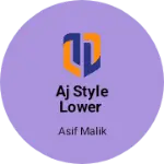 Business logo of AJ style lower
