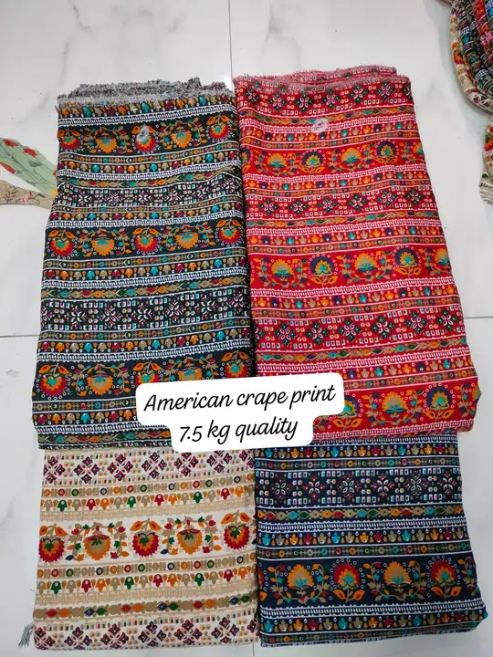 American crepe  uploaded by Globle fashion on 8/4/2023