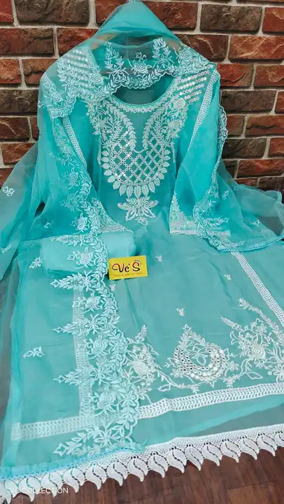 Organza Suits  uploaded by Vivah collation / suits on 8/4/2023