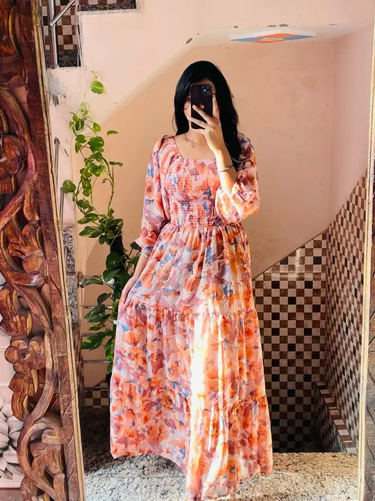 Long dress  uploaded by The Style Club on 8/4/2023