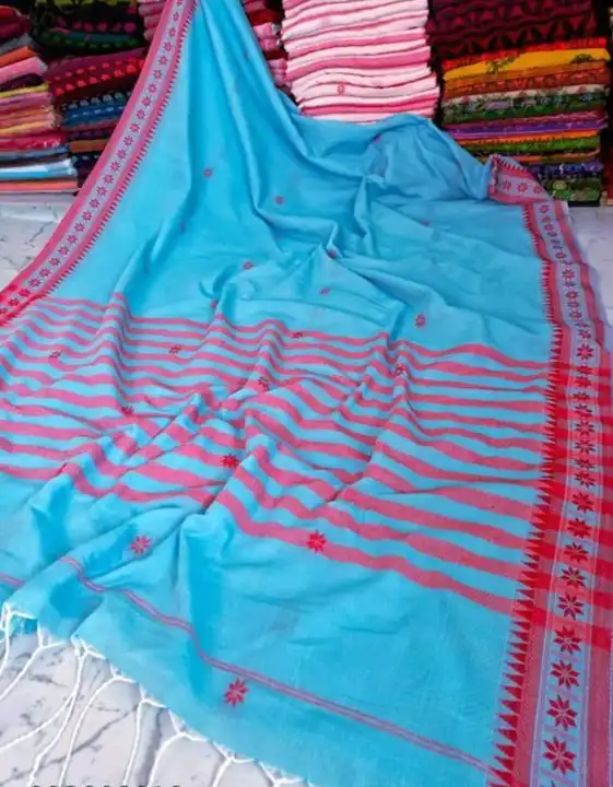 Star khadi cotton saree  uploaded by Sujata saree cantre on 8/4/2023