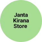 Business logo of Janta kirana store