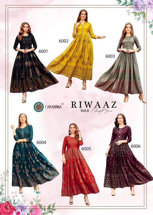 Aradhana rivaa 6 uploaded by Vishwam fabrics pvt ltd  on 8/4/2023