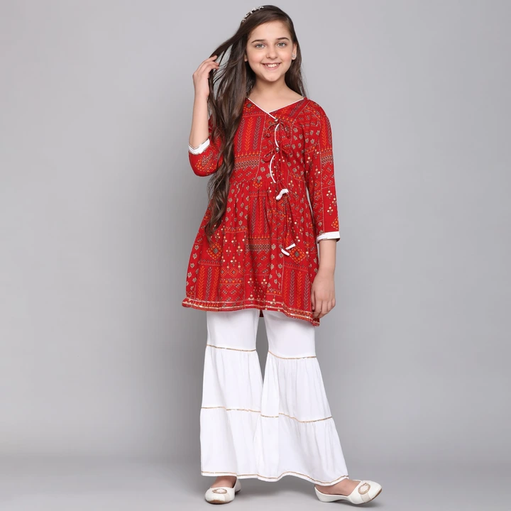 Kurta With Sharara Set uploaded by Colors of Earth on 8/4/2023