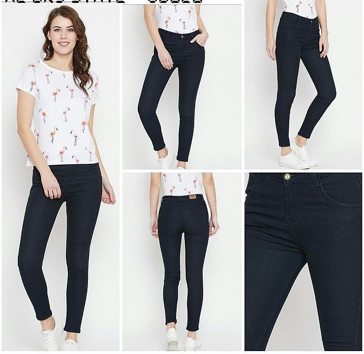 Black denim jeans for women  uploaded by business on 7/16/2020