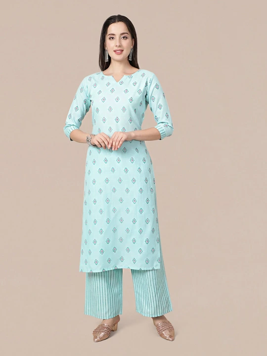 Kurta with palazzo  uploaded by Colors of Earth on 8/4/2023