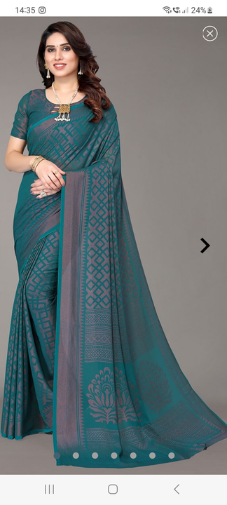 Green saree uploaded by Kiran Sarees and Textiles on 8/4/2023