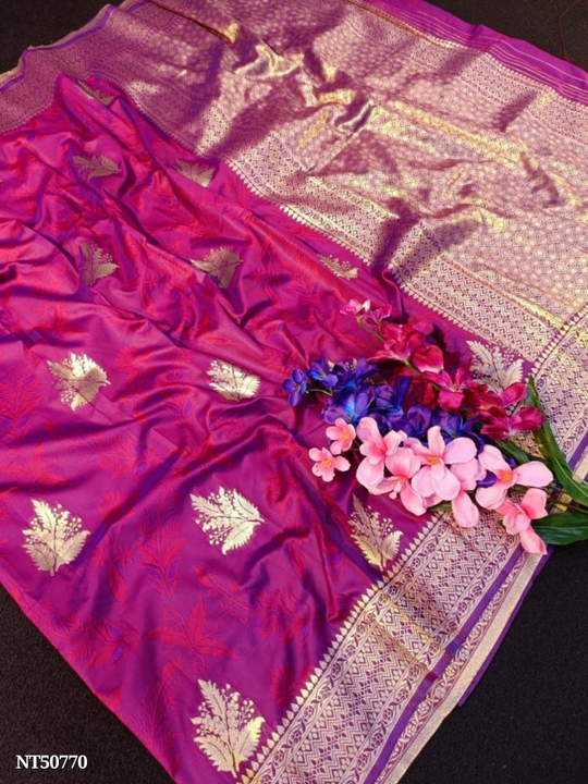 Banarsi Silk Saree  uploaded by Well Products on 8/4/2023