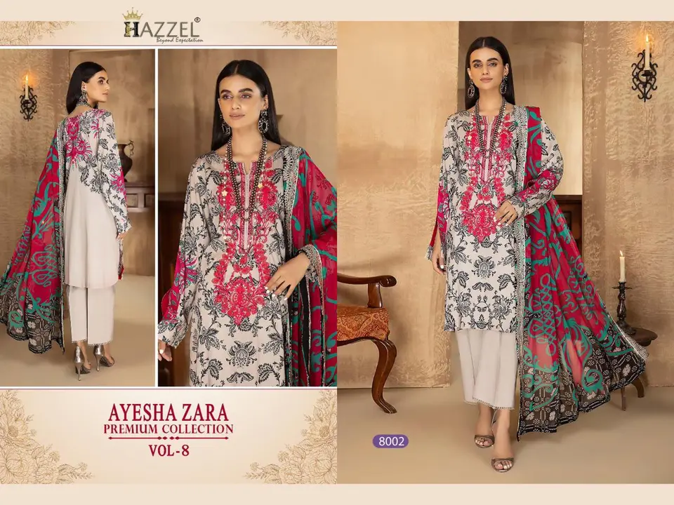 HAZZEL BY AYESHA ZARA  uploaded by Kaynat textile on 8/4/2023