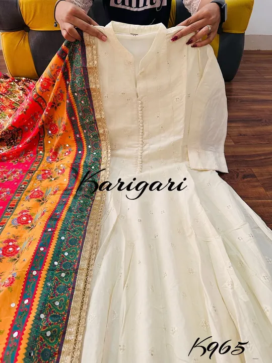 Anarkali kurti  uploaded by Taha fashion from surat on 8/4/2023