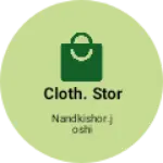 Business logo of Cloth. Stor