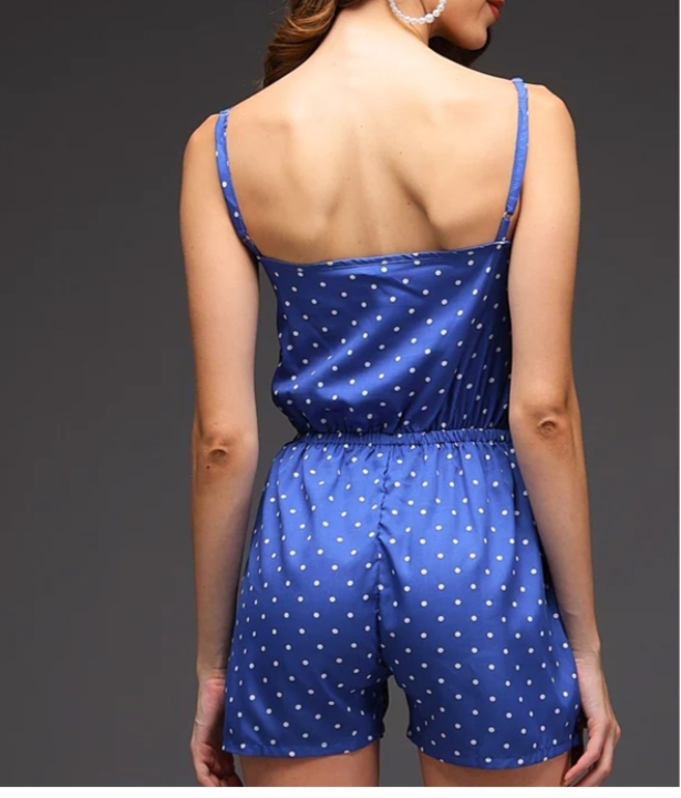 Polka printed jumpsuit  uploaded by Earth fashions on 8/4/2023