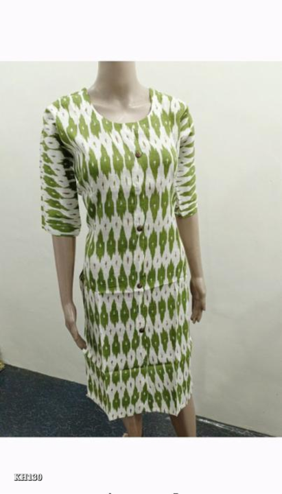 Cotton side cut straight kurti uploaded by Sk manufacturing on 8/4/2023