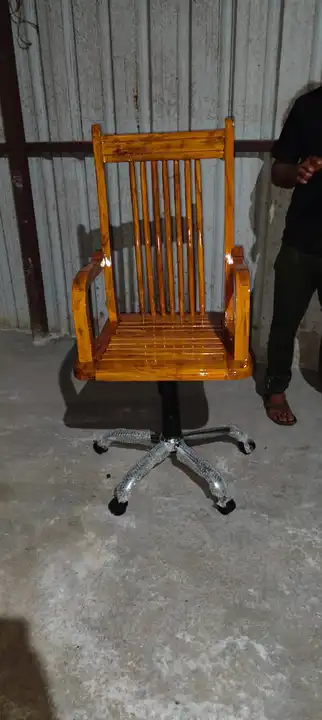 Wooden office chair uploaded by Asif furniture  on 8/4/2023