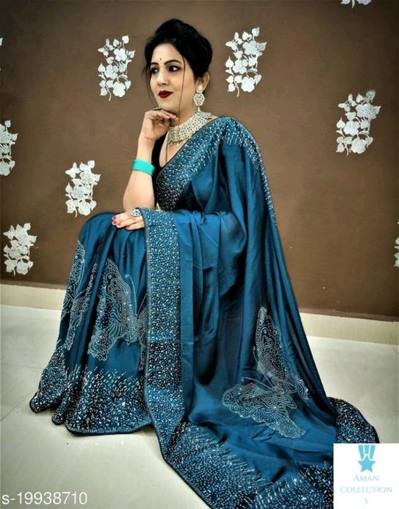 Butterfly saree  uploaded by Aman enterprise  on 3/18/2021
