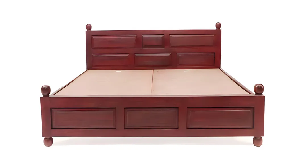 Seesham Simple Classical Solid Wooden Bed  uploaded by Rajdhani furniture on 8/4/2023