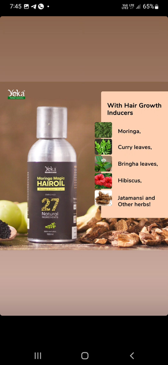 Yeka moringa magic hair oil uploaded by Araah skin miracle on 8/4/2023
