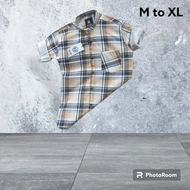 Mens check shirt  uploaded by Hasmukh creation on 8/4/2023