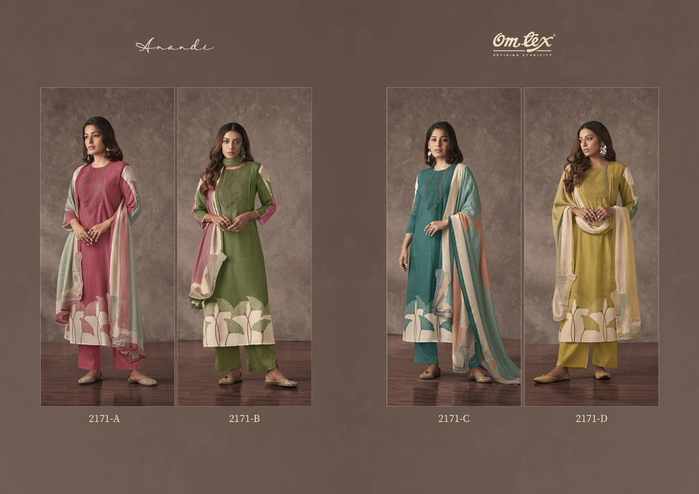 Aanandi by Omtex uploaded by Kaynat textile on 8/4/2023