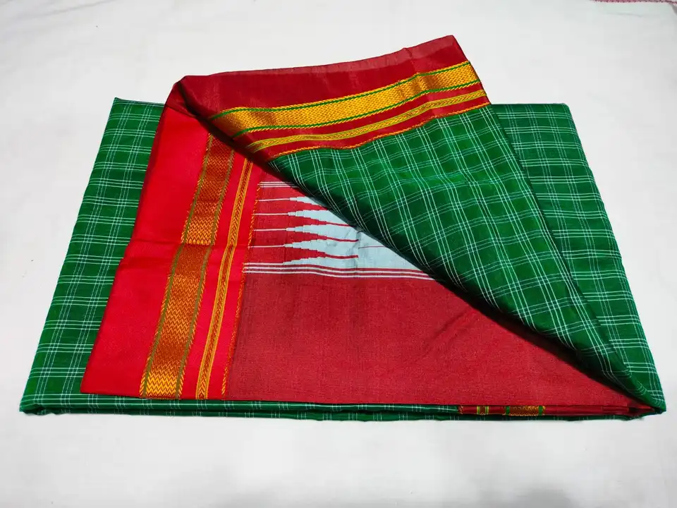 Half silk saree  uploaded by Ashwini sarees on 8/4/2023
