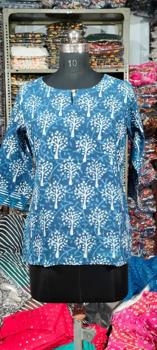 Cotton hand block tops...
M to xxl
Price 320+shipping uploaded by Saiba hand block on 8/4/2023