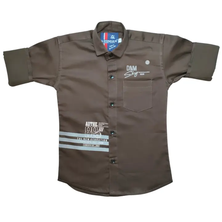 Kids & Boys Satin cotton Lycra Shirt uploaded by ONE STEP CORPORATION on 8/4/2023
