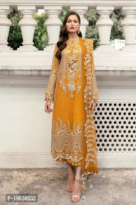 Haldi Wedding Special Georgette Embroidered Unstitched Pakistani Salwar Suit with Dupatta

 Color:   uploaded by Shopibazar on 8/4/2023