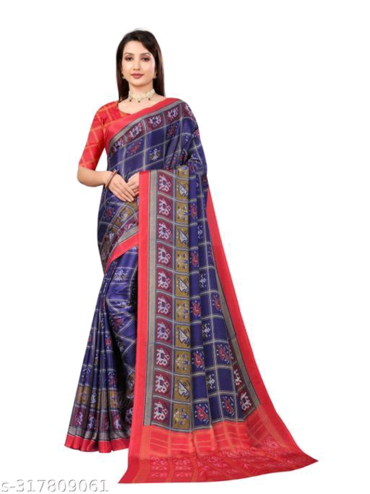 Patola Printed Saree  uploaded by business on 8/4/2023