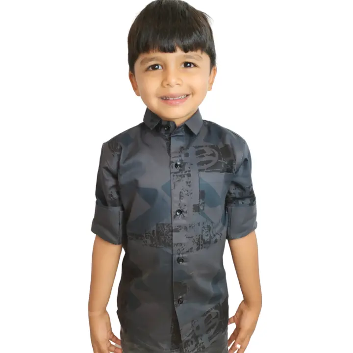 Kids & boys cotton printed shirt uploaded by ONE STEP CORPORATION on 8/4/2023