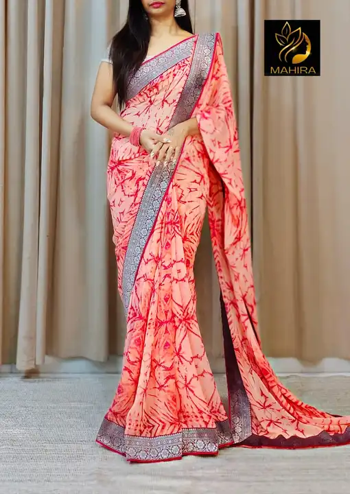 Printed saree  uploaded by Angel Sarees on 8/5/2023