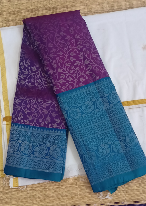 Pure handloom mulbery soft silk saree  uploaded by Pure handloom saree weaving on 8/5/2023