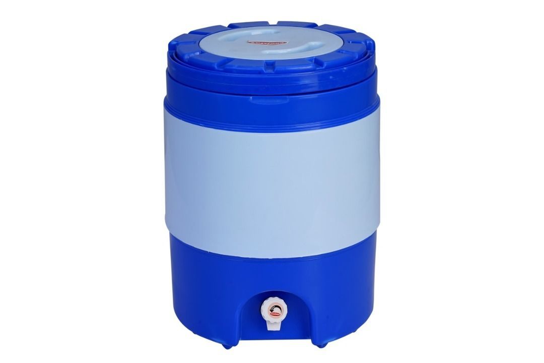Plastic water jug 18 ltr blue uploaded by business on 3/18/2021
