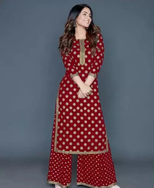 Woman kurta and plaazo set  uploaded by Guddaughter on 8/5/2023