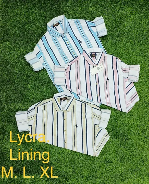 Lycra print shirt  uploaded by Gurudev collection on 8/5/2023