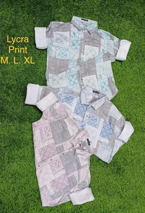 Lycra print shirt  uploaded by business on 8/5/2023