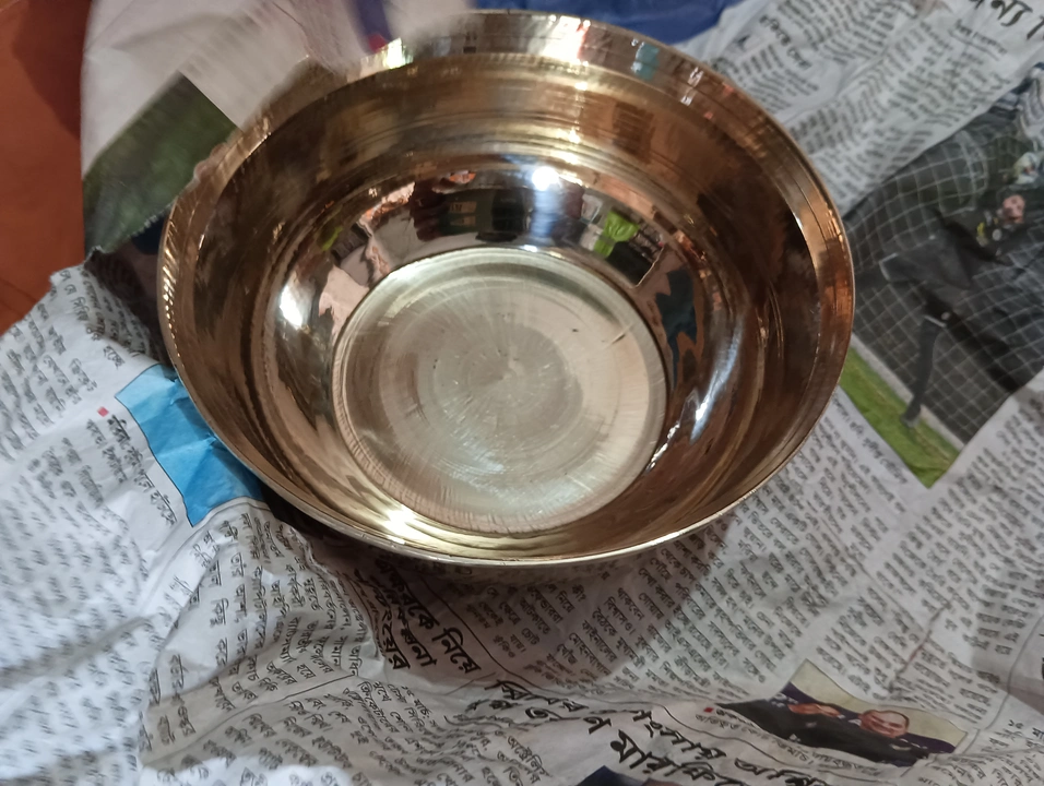 Brass bowl 150 uploaded by Brass and pital metal utensil on 8/5/2023