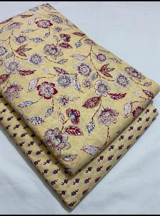 Cotton printed fabric  uploaded by V-KASH FAB  on 8/5/2023