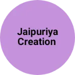 Business logo of Jaipuriya creation