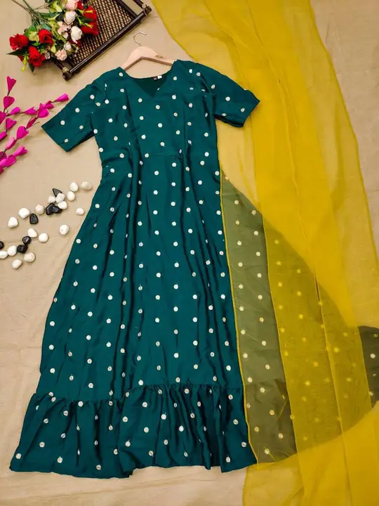 Sukhkarta Clothing Gown 👗 uploaded by Sukhkrta clothing  on 8/5/2023