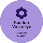Business logo of Kundan vastraliye