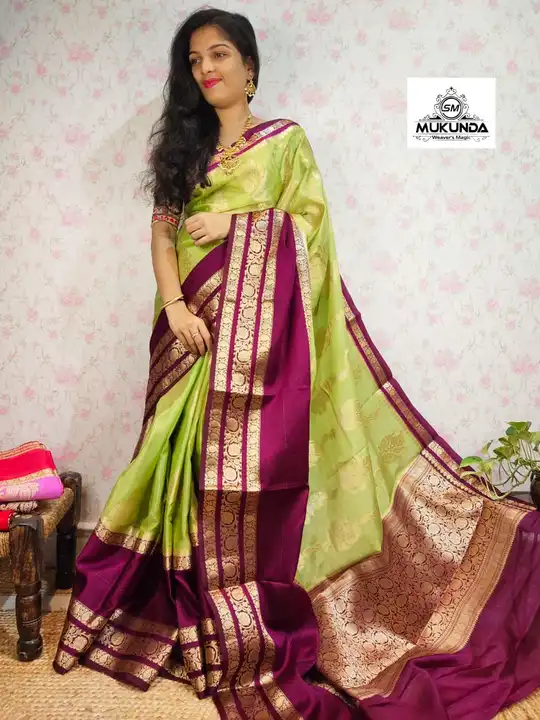 Waam silk saree uploaded by business on 8/5/2023