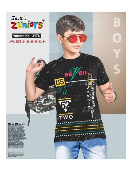 Boy's t-shirts size 24 to 34 uploaded by Dev Enterprise on 3/18/2021