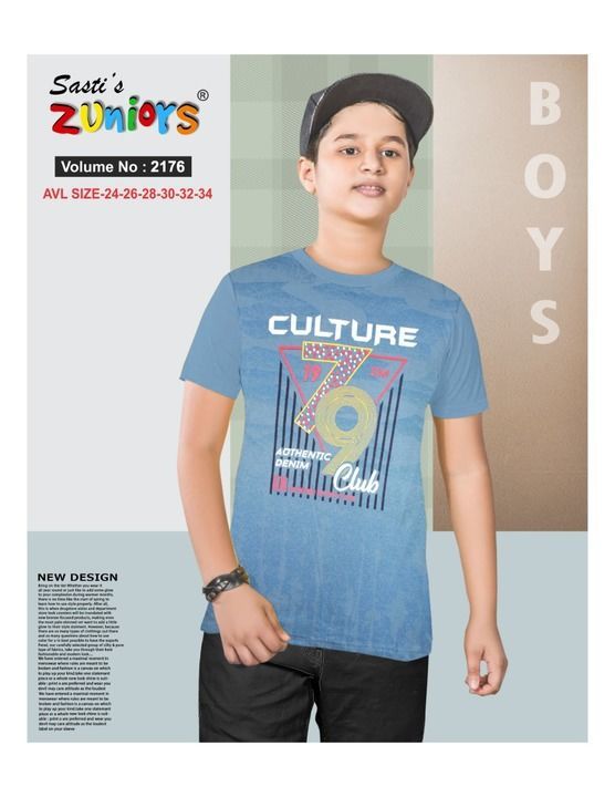 Boy's t-shirts size 24 to 34 uploaded by Dev Enterprise on 3/18/2021