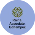 Business logo of Raina. associate. udhampur. j. k
