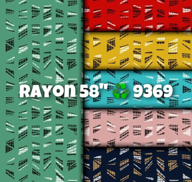 Rayon print 17 kg uploaded by Muskan fabrics on 8/5/2023