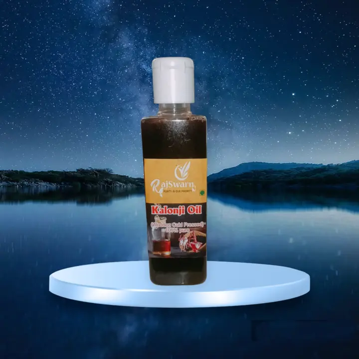 Wooden cold pressed kalonji oil uploaded by business on 8/5/2023